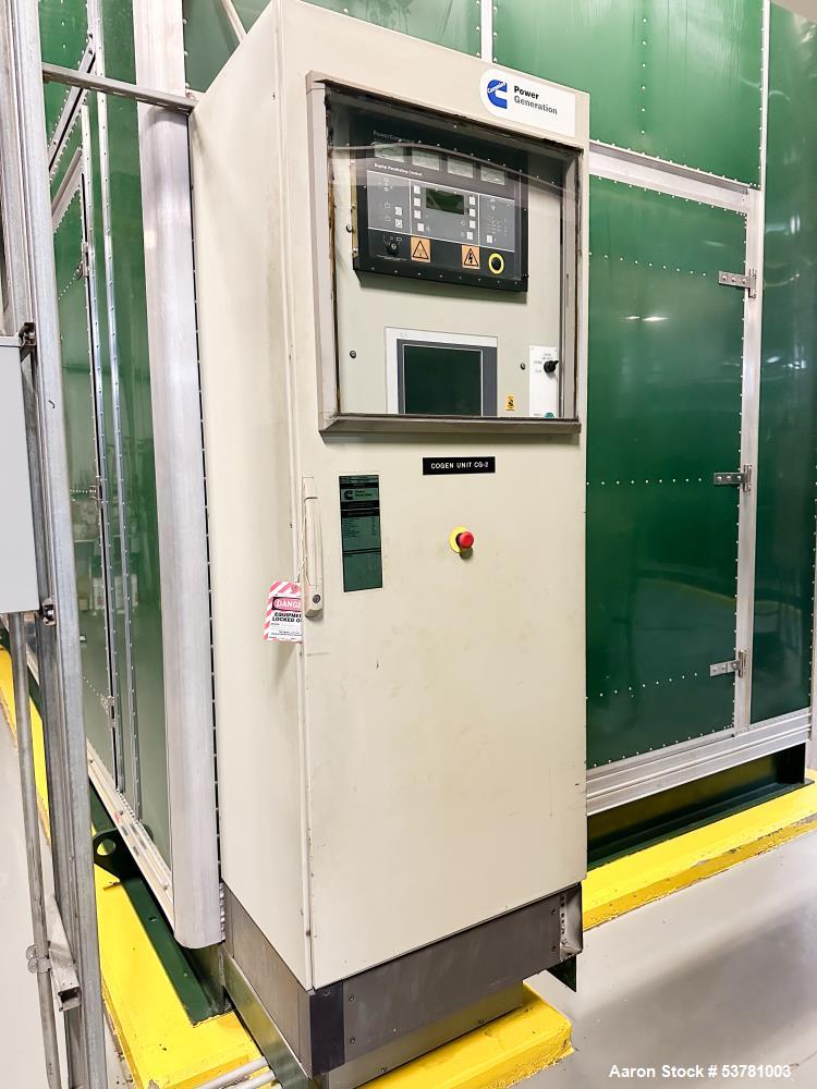 1.1MW Cummins Natural Gas Generator – Power Command, Enclosed, Skid Mounted